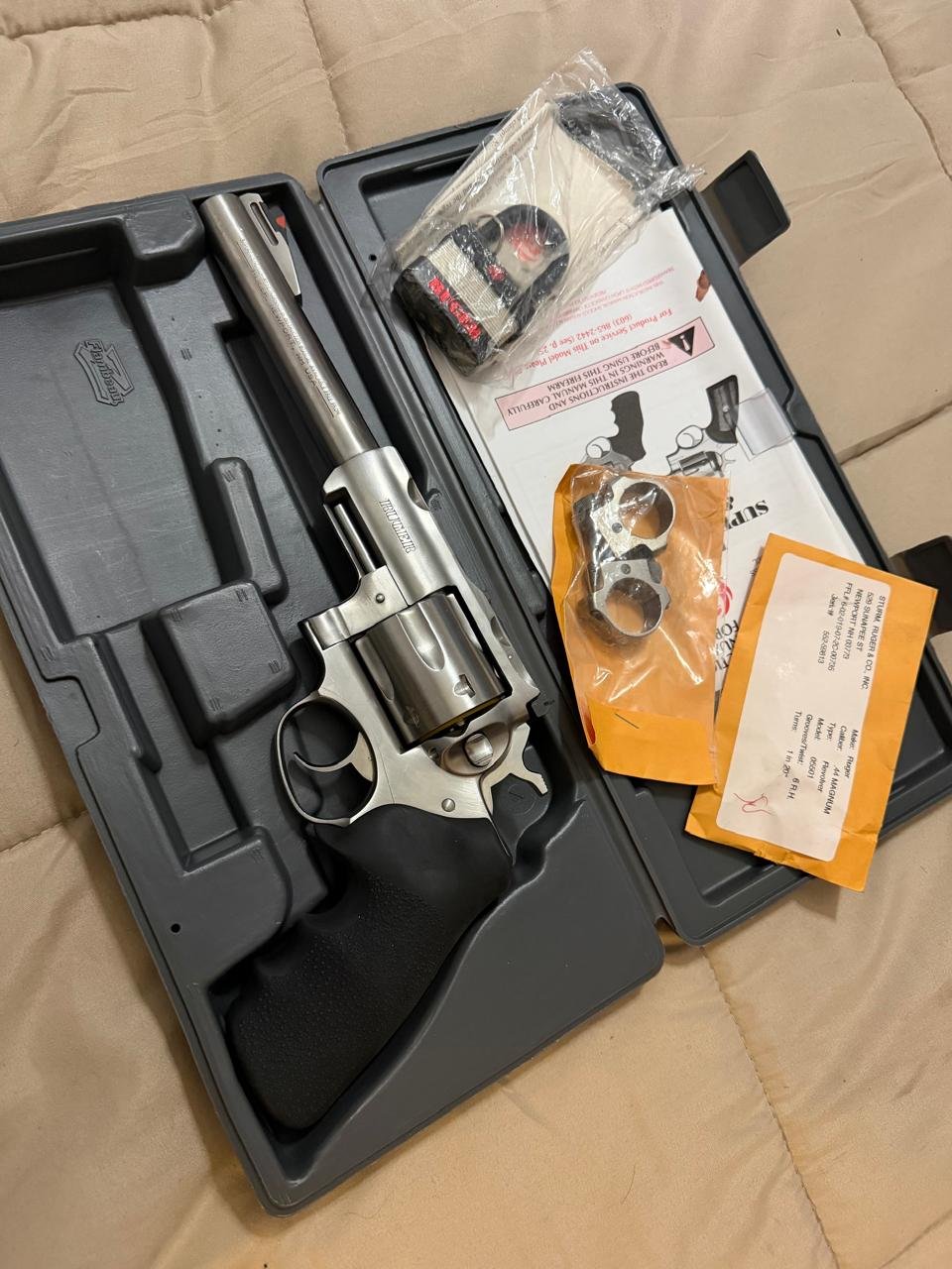 Revolver Ruger 44 mgn