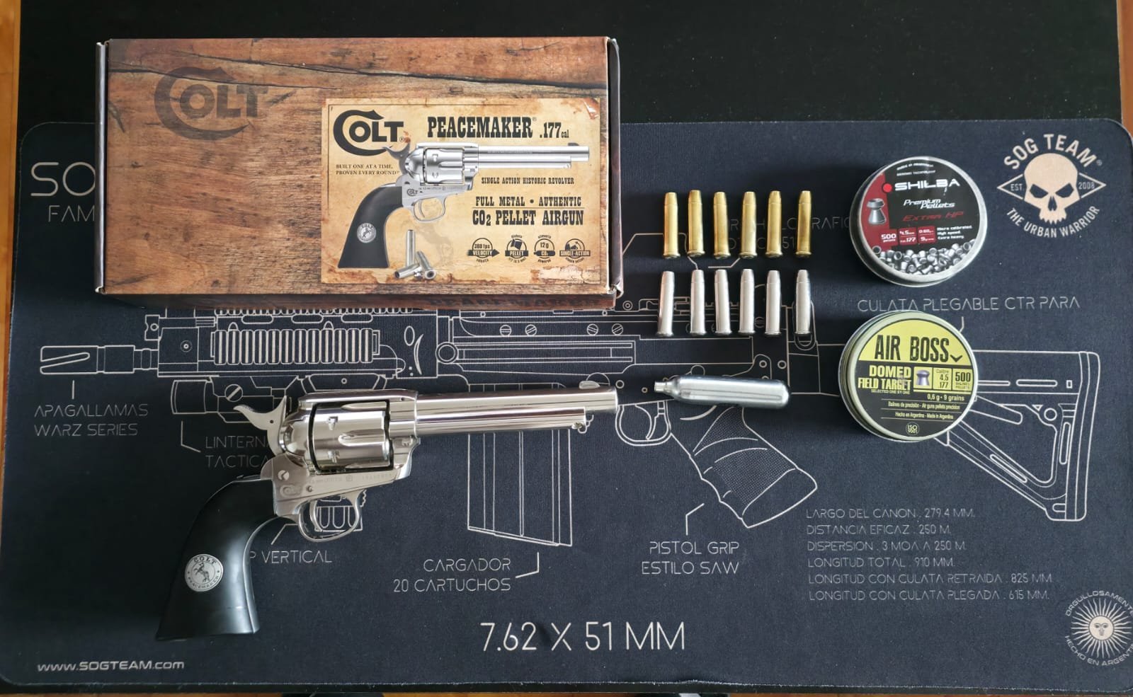 Umarex Colt Single Accion Army. Cal 4,5
